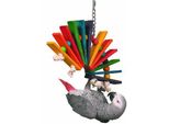 Fisarmonica Arcobaleno - Per Pappagalli Di Medie E Grandi Dimensioni