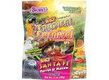 Tropical Carnival Spicy Santa Fe™ Parrot Treat - Una Miscela Di Leccornie Esotiche Con Tagliatelle Croccanti E Un Pizzico Di Piccantezza Data Dal Peperoncino Per Pappagalli Di Grandi Dimensioni (Jaco, Amazzoni, Cacatua, Arya) 340G