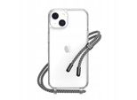 Switcheasy Play Custodia Trasparente Antiurto Con Cordino Per Iphone 14 Elegante