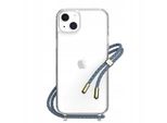 Switcheasy Custodia Antiurto Trasparente Con Cordino Per Iphone 14 Plus Ocean