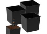 Set Di 3 Inserti Lamela | Finezja | Nero | 25 Cm