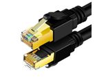 Cavo Di Rete Cat 8, 40 Gbit/S, Alta Velocità, 2000 Mhz, Cavo Ethernet 26AWG A Doppia Schermatura Per Router Laptop, 10 Metri