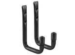 Set Di 2 Staffe Da Parete Maclean, Per Pneumatici, Ruote, Scale, Biciclette, Acciaio, Carico Massimo 22 Kg/Staffa, MC-489