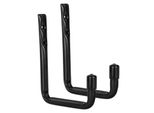 Set Di 2 Staffe Da Parete Maclean, Per Pneumatici, Ruote, Scale, Biciclette, Acciaio, Carico Massimo 22 Kg/Staffa, MC-488