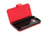 Custodia Protettiva Flip Con Funzione Stand Per Samsung Galaxy J3 - Rosso