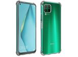 Avizar, Set Di Protezione Premium Huawei P40 Lite Custodia Protettiva + Pellicola Protettiva, Trasparente