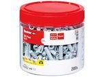 fischer SX Plus 6x30 567921 Spreizdübel Ø 6 mm x 30 mm, 200 Stück