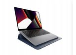 Switcheasy Easystand Custodia In Pelle Per Macbook Pro 16" E Air 15"" Blu Notte"