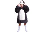 Noxxiez Accogliente Coperta Con Cappuccio Per Bambini - Perfetta Per Bambini Da 3 A 6 Anni Bradipo