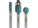 Makita D-30209 Set Di Punte Per Fresa 3 Pezzi