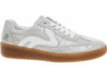 Rieker Scarpa Da Donna Con Lacci, Soletta Sciolta Tr-Suola Antiscivolo Easy-Care M5512, Misura:41 Eu, Colore:Argento