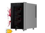 TroniTechnik® Weinkühlschrank Marseille, Getränkekühlschrank, Minibar Weinkühler, 23 Liter, 8 Flaschen
