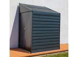 Gerätehaus SPACEMAKER, grau, Stahlblech, Gerätehäuser, Metall