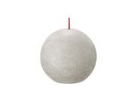 Bolsius Kugelkerze Rustiko Shine ø8Cm Sandgrau