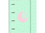 Raccoglitore Ad Anelli Blackfit8 Moon Verde 27 X 32 X 3,5 Cm