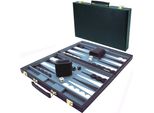 Valigetta Backgammon Hot Games 38 Cm. Nero Unicolore