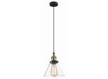 Italux Getan, Lampada A Sospensione Industriale Nera MDM-2564/1