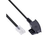 Inline® 18515 Cavo TAE-F Per Router Dsl, Spina TAE-F A RJ45 8P2C, 15 M