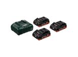 Set Base Metabo Asc 30-36V + 3X 18V 4,0 Ah