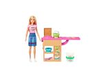 Mattel GHK43 - Barbie - You Can Be Anything - Puppe, Pasta Spielset Mit ZubehöR Und Knete