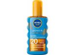Nivea Sun Protect & Bronze Olio Di Protezione Solare Spf 20 200 Ml