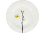 Croft Spring Piatto Basso In Porcellana 27,5 Cm, Giallo/Nero