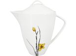 Teiera In Porcellana Spring 1600Ml, Giallo/Nero
