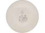 Piatto Basso In Ceramica Cream Charm ø 26,5Cm, Crema/Taupe