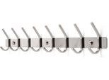 Toj Living Armadio A Muro - 62CM - 16 Ganci - Ganci Per Guardaroba - Ganci Per Guardaroba A Muro - Armadio - Armadio A Muro - Portaoggetti A Muro - Ganci Per Armadio A Muro - Edelstahl - Silber