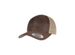 Flexfit 6360T | 360° Omnimesh 2-Tone Cap - Colore: Marrone/Khaki - Taglia: Unica