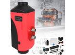 Jiubiaz Diesel Parcheggio Riscaldatore 12V 5KW Auto Parco Aria Riscaldatore Carburante Auto Parcheggio Riscaldatore Aria Riscaldatore Con Telecomando Lcd Interruttore
