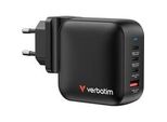 Mini-Gan-LadegeräT 100W 4-Port, 1X USB-A , 3X USB-C Schwarz, Pd 3.0, Qc 3.0