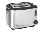 Automatik-Toaster At 2514 Edelstahl/Schwarz, 850 Watt, FüR 2 Scheiben Toast, Retail