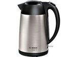 Wasserkocher Designline TWK3P420 Edelstahl/Schwarz, 1,7 Liter