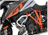 Barra Antiurto Zieger Compatibile Con Ktm 1290 Super Duke Gt Argento
