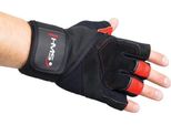 Rst01 Nero/Rosso Taglia. L Guanti Da Palestra Hms