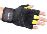 Rst01 Nero/Giallo Taglia. Guanti Da Palestra L Hms