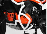 Barra Antiurto Zieger Compatibile Con Ktm 790 Adventure Bianco