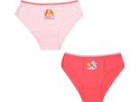 Slip Paw Patrol Per Bambini Confezione Da 2 Pezzi - Comodi Pantaloni In Cotone Per Bambine 122/128