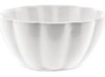 Set Di 6 Ciotole Da Dessert In Porcellana - Lotus Design White