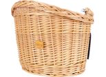 Cestino Per Bici In Vimini Con Gancio, Naturale