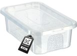 Contenitore In Plastica Kadax Da 4,5 L Con Coperchio, Trasparente, Con Chiusura A Chiave