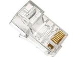 Xtendlan Utp RJ45 Cat5E Connettore, Filo, Rotondo, Confezionato 100Pcs Prezzo Per 1Pc