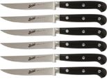 Berkel Set Di 6 Coltelli Da Bistecca Seghettati Adhoc Nero