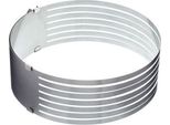 Affettatrice Per Torta Regolabile Ibili, Acciaio Inossidabile, 24-30/8,5 Cm, Argento