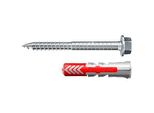 fischer DuoPower ETA 10x50 564792 Dübel mit Schrauben Ø 10 mm x 50 mm, 50 Stück