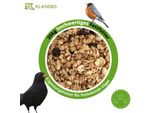 KLASEBO Fettfutter 25 kg, Vogelfutter, Streufutter, Wildvogelfutter, Wildvogelmischung