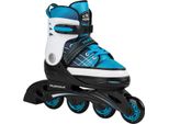 Hudora 37341 - Pattini In Linea Blu, Pattini A Rotelle, Pattini In Linea, Blu, 34-37