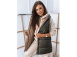 Dstreet Gilet Lungo Trapuntato Da Donna Con Cappuccio Made Green Xxl