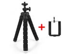 Avizar, Treppiede Flessibile Per Smartphone Con Supporti Multipli Di V-Loggins, Nero